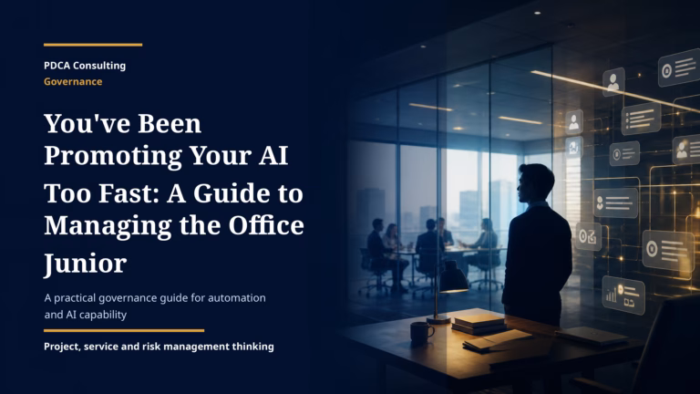 You've Been Promoting Your AI Too Fast: A Guide to Managing the Office Junior PDCA Governance article